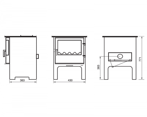 dalby with log store diagram